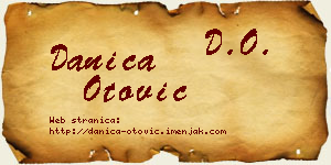 Danica Otović vizit kartica
